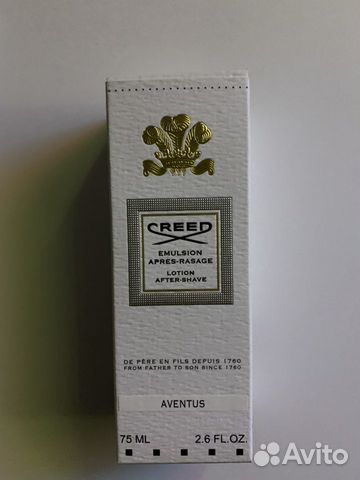 Лосьон после бритья Creed Aventus After Shave Loti Лосьон после бритья Creed Aventus After Shave Loti