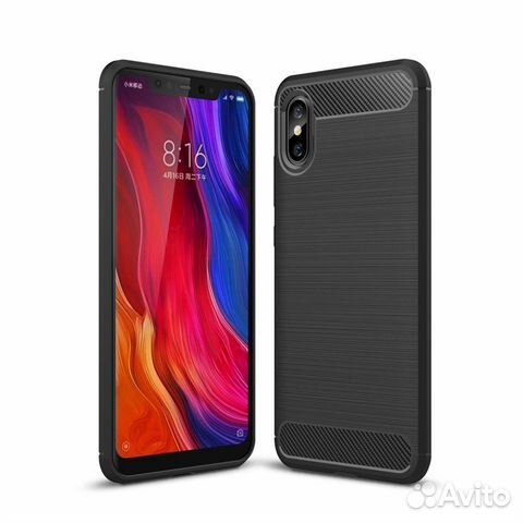 Чехол Carbon для Xiaomi Mi 8 Pro