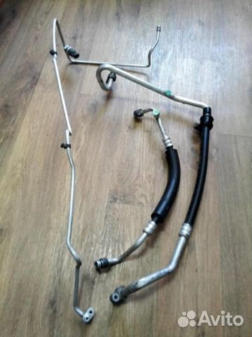 Трубки кондиционера на Subaru Forester S12 Трубки кондиционера на Subaru Forester S12
