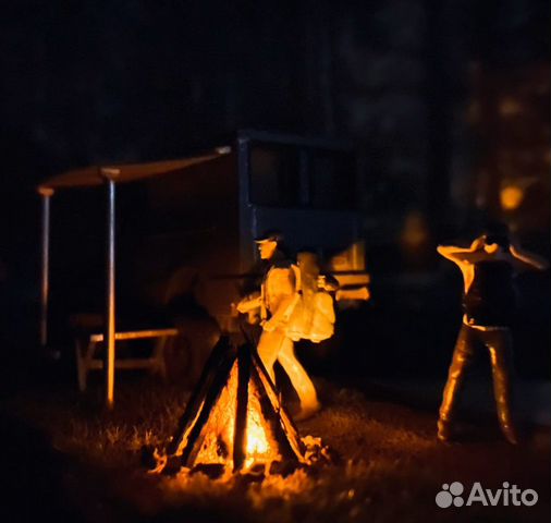 Диорама в масштабе 1:64. Модель автомобиля