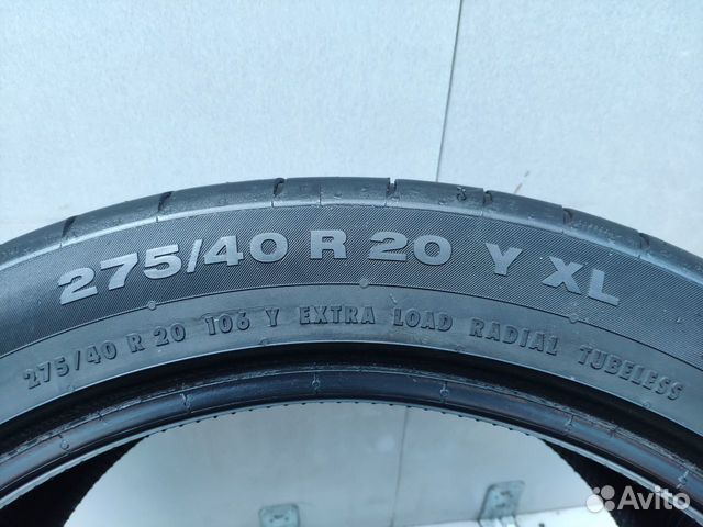 Continental ContiSportContact 5 275/40/20 Continental ContiSportContact 5 275/40/20