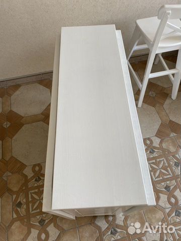 Икеа IKEA норден Стол складной, морилка,антик б/у