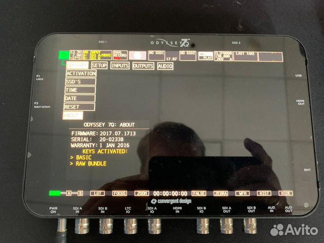 Convergent Design Odyssey7Q рекордер