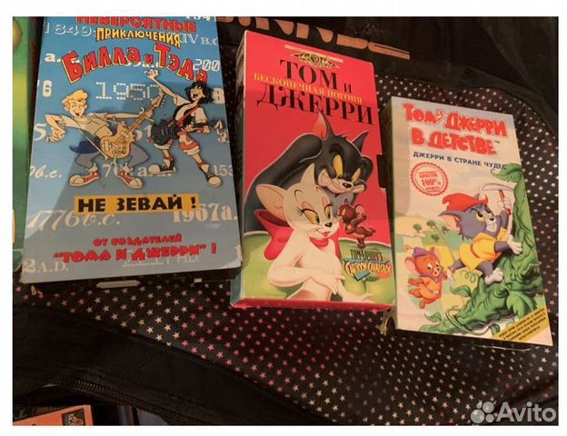 VHS Кассеты Том и Джерри Tom And Jerry VHS Кассеты Том и Джерри Tom And Jerry