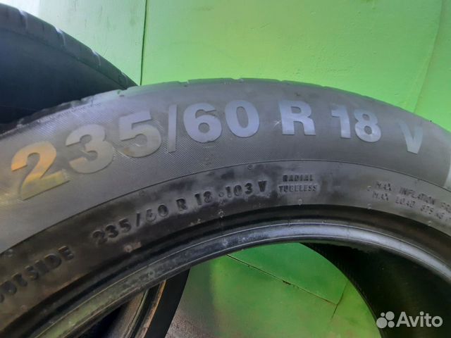 Пара 235/60R18 103V Continental SportConttact 5