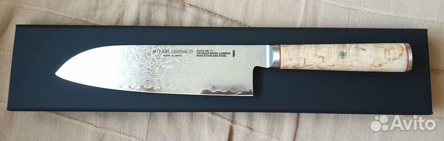 Нож сантоку из дамасской стали Miyabi 34374-180 Нож сантоку из дамасской стали Miyabi 34374-180