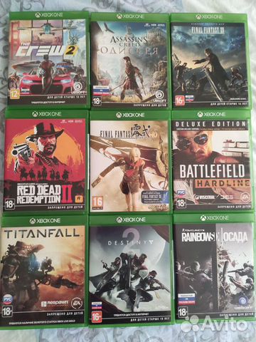 Игры для xbox ONE