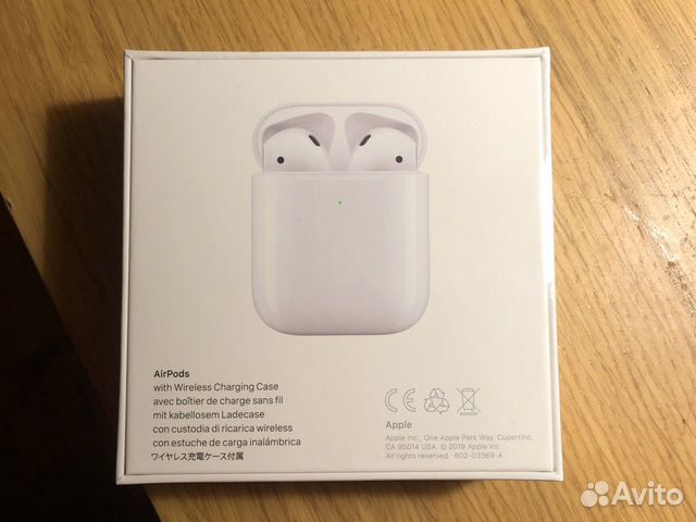 Apple AirPods Wireless charging mrxj2RU/A Apple AirPods Wireless charging mrxj2RU/A