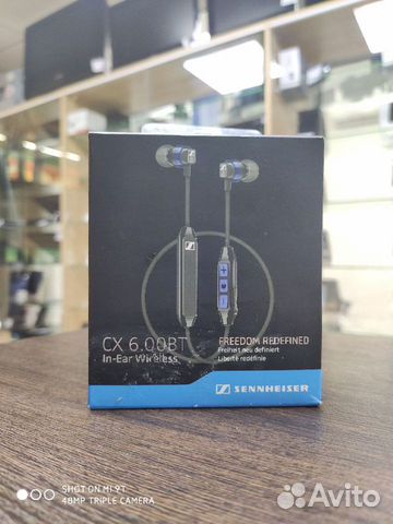 Беспроводные наушники Sennheizer CX 6.00BT