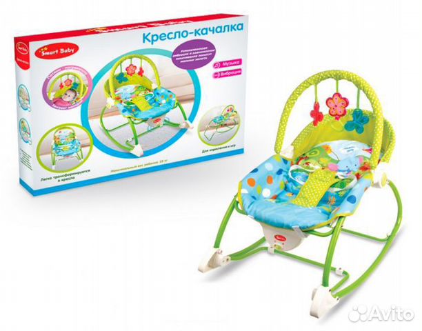 Детская кресло-качалка smart baby 3 IN 1 Детская кресло-качалка smart baby 3 IN 1