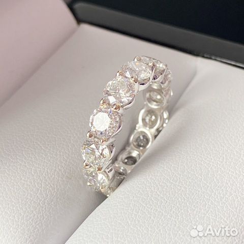 Кольцо с бриллиантами 5.20 карата