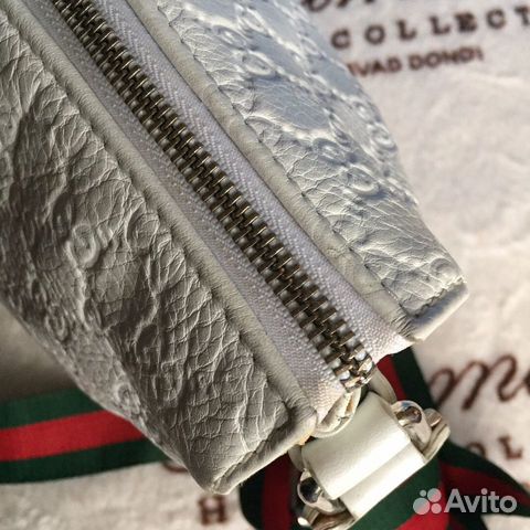 Сумка Gucci клатч белый гуччи