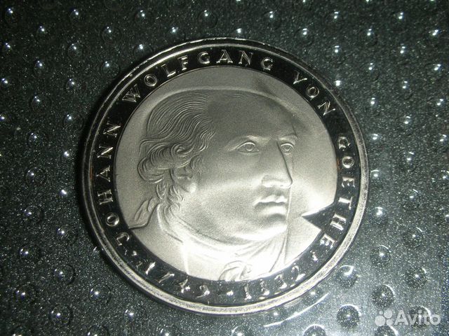 Германия 5 марок 1982. Proof. В запайке Германия 5 марок 1982. Proof. В запайке