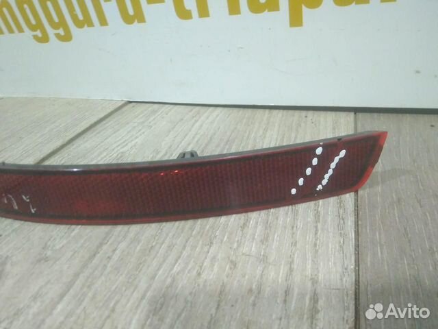 Катафот заднего бампера левый бу Skoda Octavia A7 Катафот заднего бампера левый бу Skoda Octavia A7