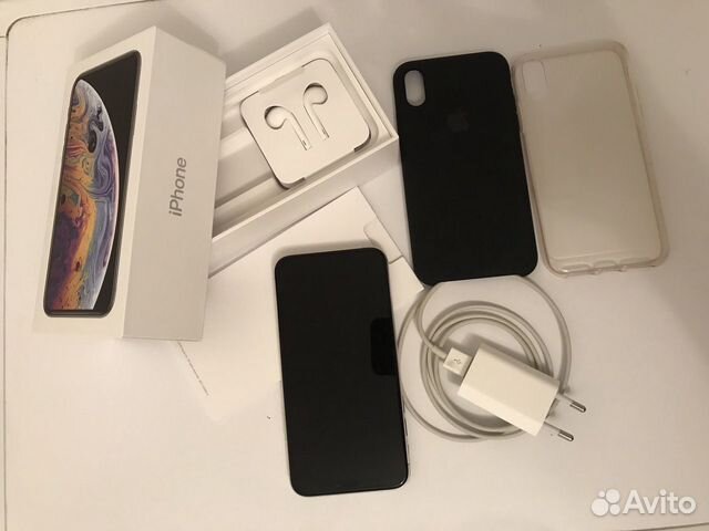 iPhone XS silver 256GB ростест