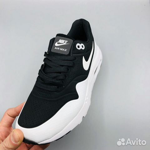 Кроссовки Nike Air Max1 87 Ultra Moire Black-White Кроссовки Nike Air Max1 87 Ultra Moire Black-White