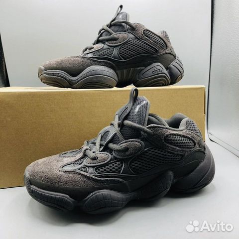 Кроссовки Adidas Yeezy Boost 500 коричневые Кроссовки Adidas Yeezy Boost 500 коричневые