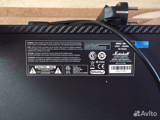 Комбоусилитель Marshall MG15CF