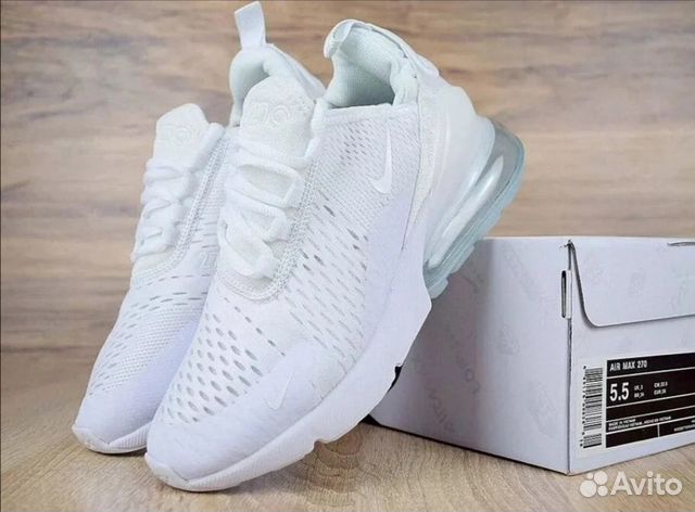 Кроссовки Nike air max 270 белые 37 и 38 Кроссовки Nike air max 270 белые 37 и 38