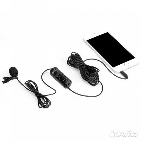 Микрофон петличный Boya BY-M1 PRO Микрофон петличный Boya BY-M1 PRO