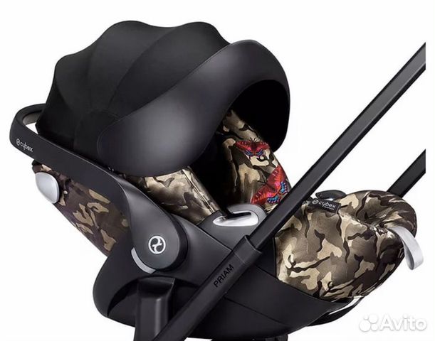 Автокресло Cybex Cloud Q - Butterfly и база для ав