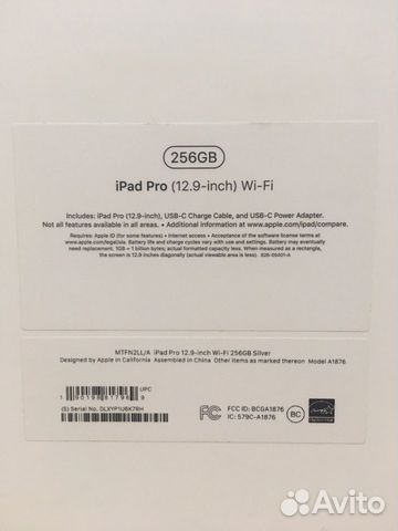 Apple iPad Pro 12.9 2018 256GB WiFi Apple iPad Pro 12.9 2018 256GB WiFi