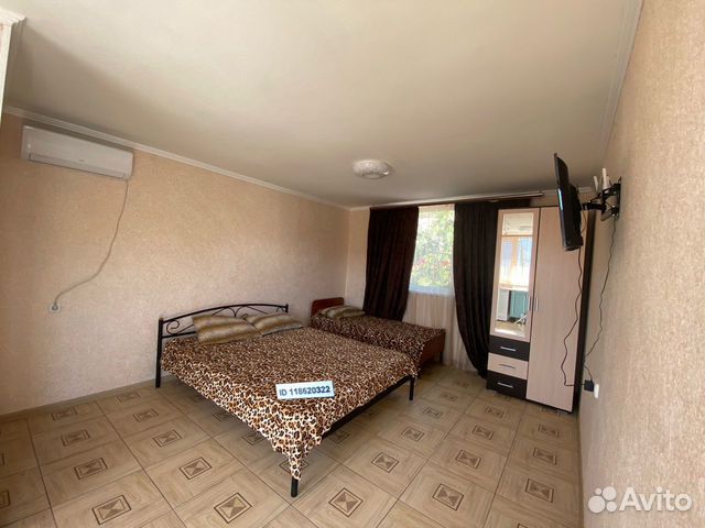 

Квартира-студия, 40 м², 2 кровати