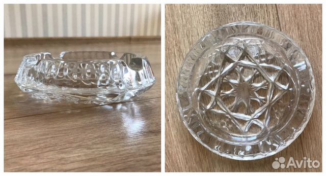 Хрустальная пепельница