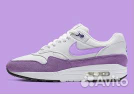Nike Air Max 1 White/Purple купить в 