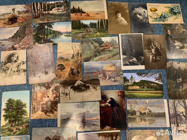 Антикварная почтовая карточка (открытка )