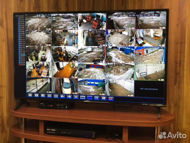 Монтаж установка камер видеонаблюдения