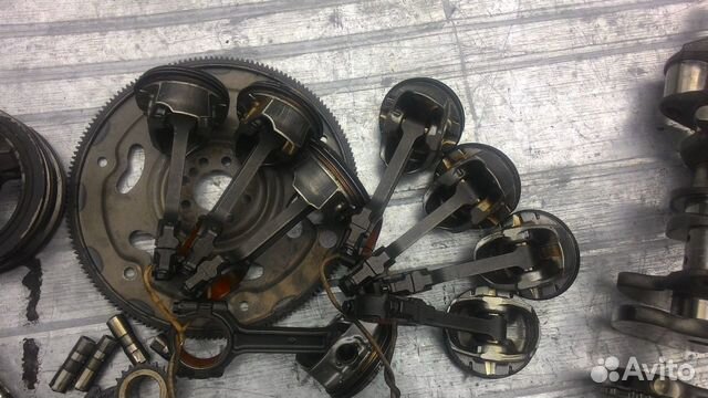 Поршень шатун Кадиллак Эскалейд 4 6.2 L86