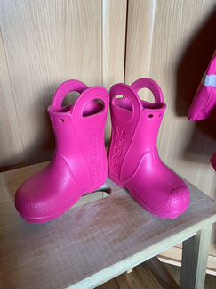 Детские сапоги crocs c6