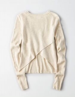 Свитер с вырезом на спине American Eagle XS, новый