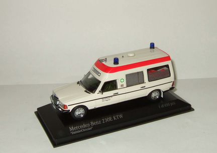 Мерседес Mercedes Benz W123 Скорая Minichamps 1 43