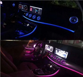 Подсветка салона Mercedes Benz W213 64цвета
