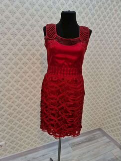 Шёлковое платье Blumarine