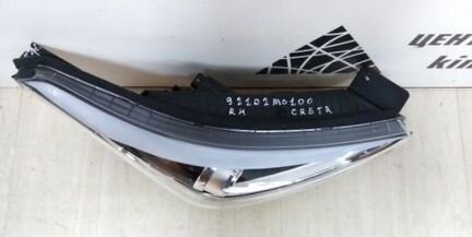 Фара правая галоген диодная линза Hyundai Creta