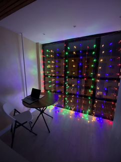 Гирлянда штора