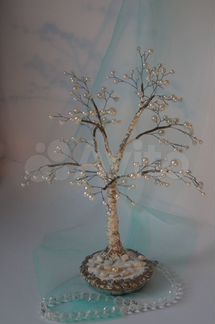 Жемчужное дерево. Сакура. Подарки из бисера