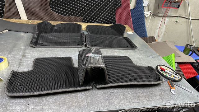 Eva ева эва коврики с бортами 3D