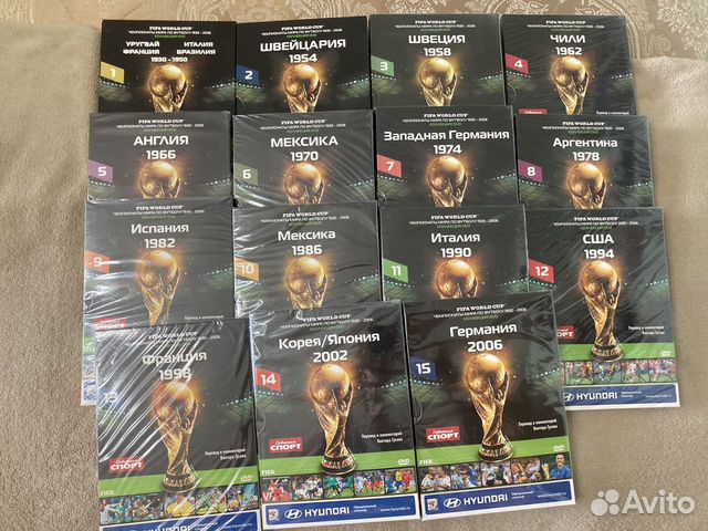 FIFA World Cup коллекция DVD нов