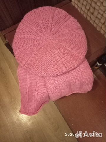 Комплект берет и шарф