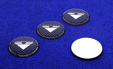 Комплект 3D наклеек колпачка Vorsteiner Wheels 56