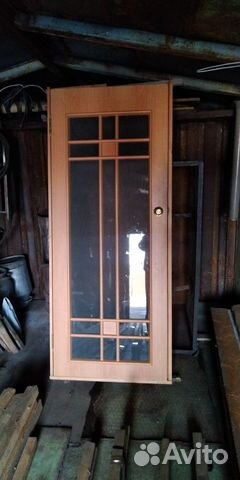 Дверь межкомнатная на 800*, с коробкой и защёлкой