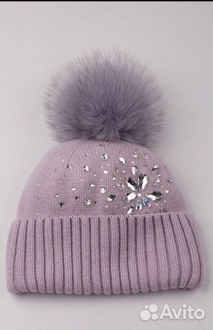 Шапка детская для девочки б/у