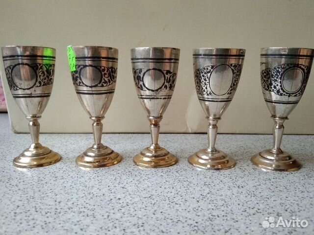 Рюмка серебро СССР