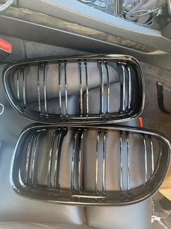 Bmw e90 ноздри решетки радиатора двойные lci рест