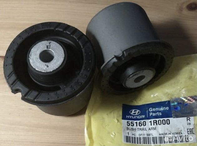 Сайлентблок задней балки Солярис, Рио купить в Москве Mobis 55160-1R000 ...