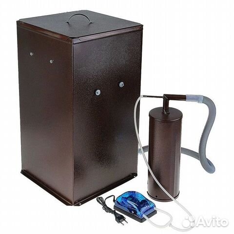 Коптильня домашняя с дымогенератором 50л